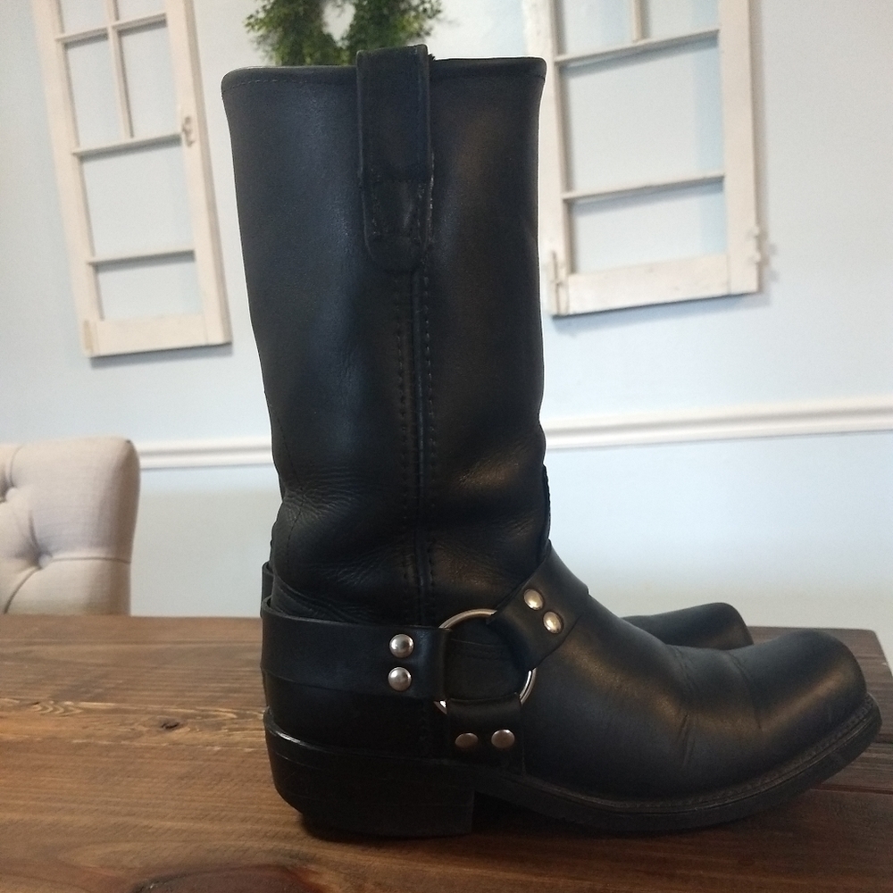 Double H Harness motorcycle boots